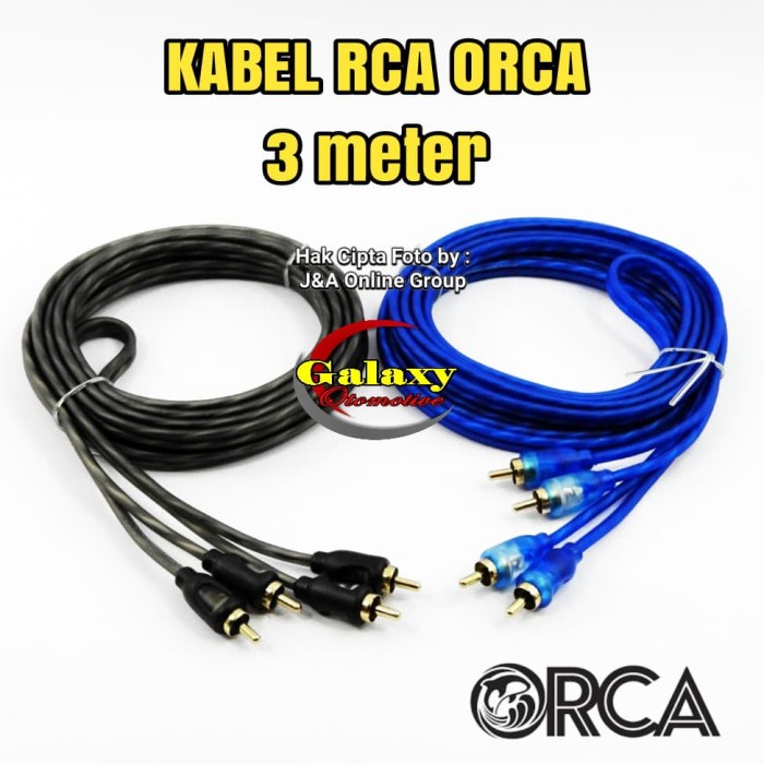 Kabel Audio Jack RCA 3 meter