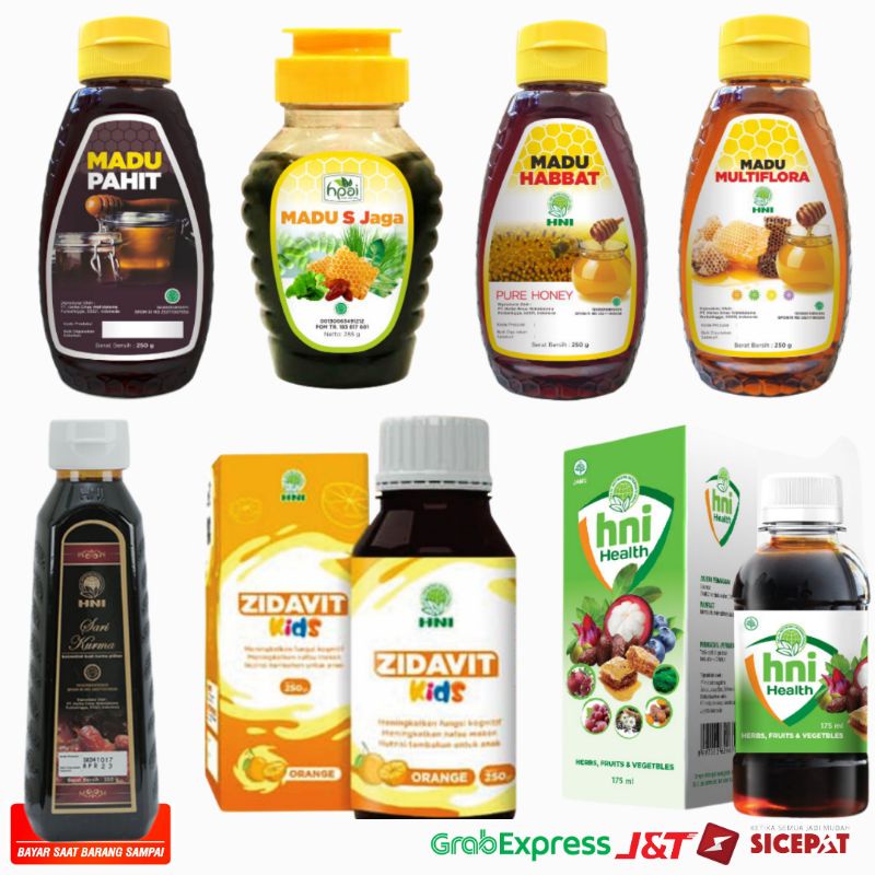 MADU HNI HPAI EXTRAFOOD EXTRA FOOD SARI KURMA ZIDAFIT - Produk Asli - Expired Lama