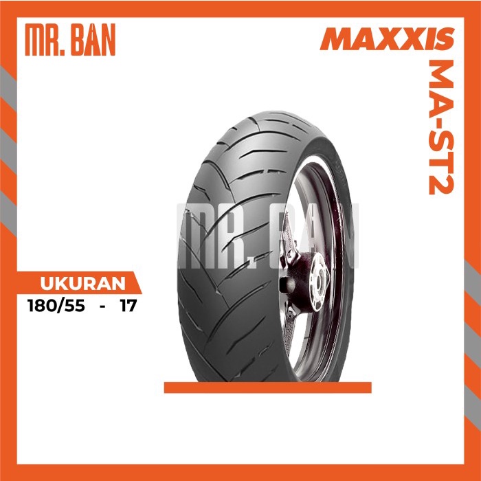 Ban Motor Maxxis Tubeless 180/55-17 MA-ST2 TL