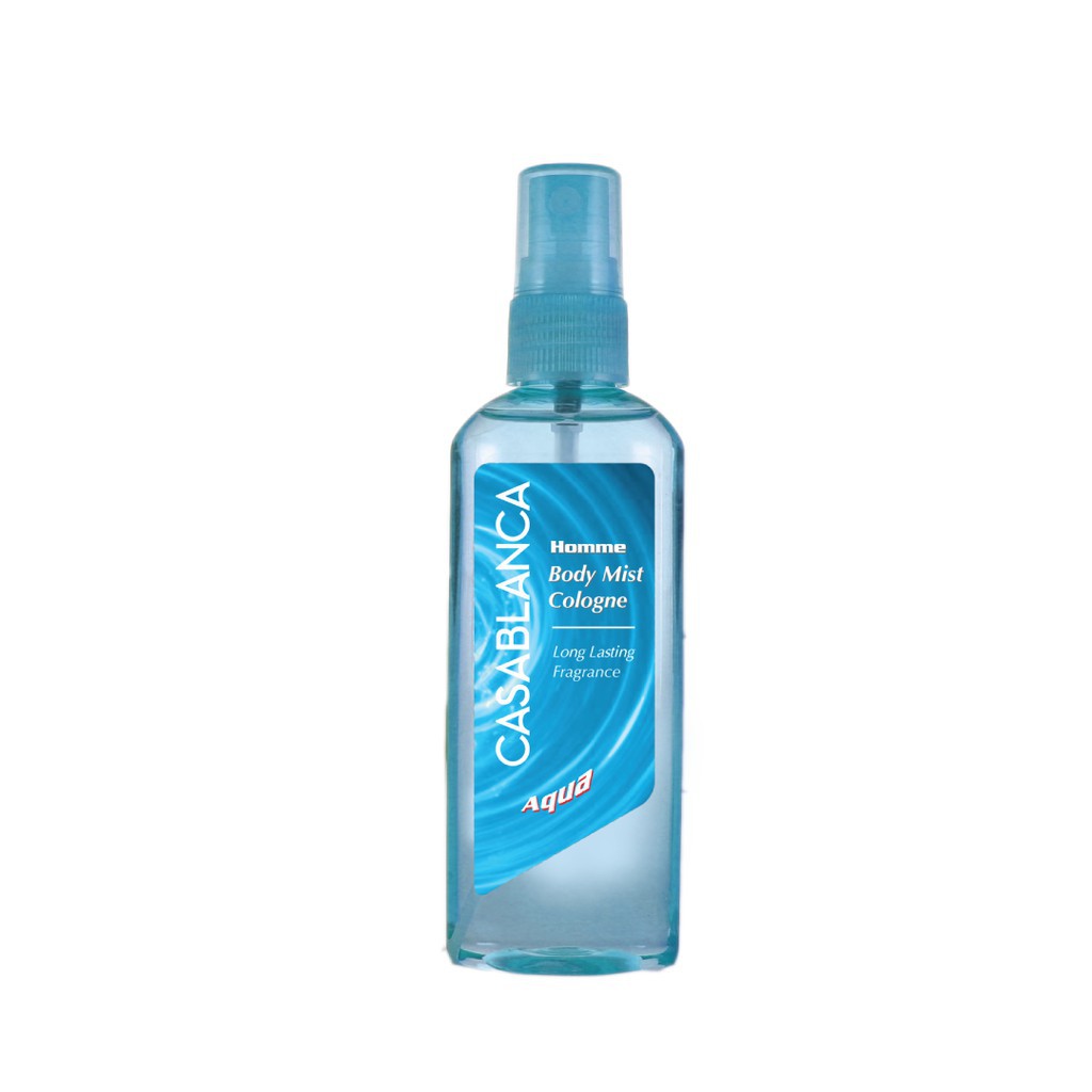 Jual Casablanca Body Mist Aqua | Biru | Parfum | Shopee Indonesia