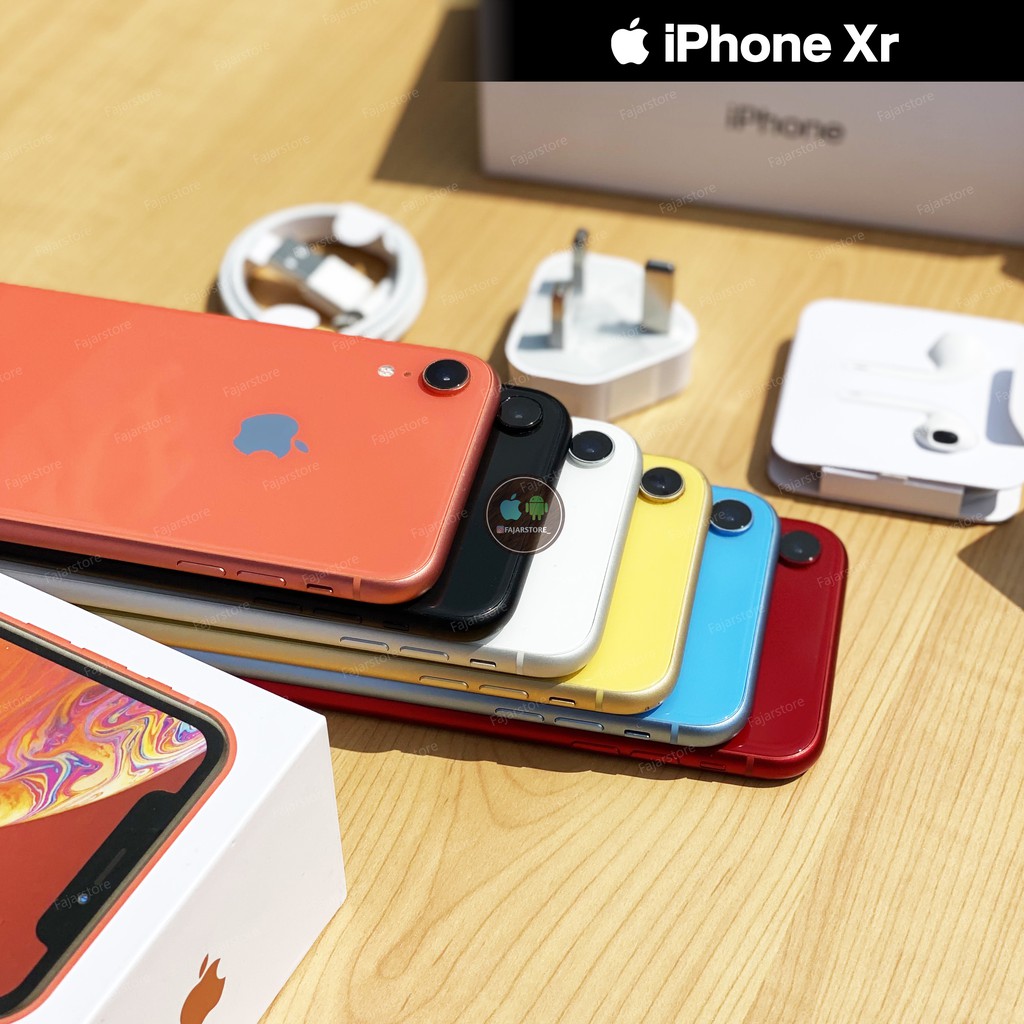 IPHONE XR 128GB | 64GB ORIGINAL ALL OPERATOR-1