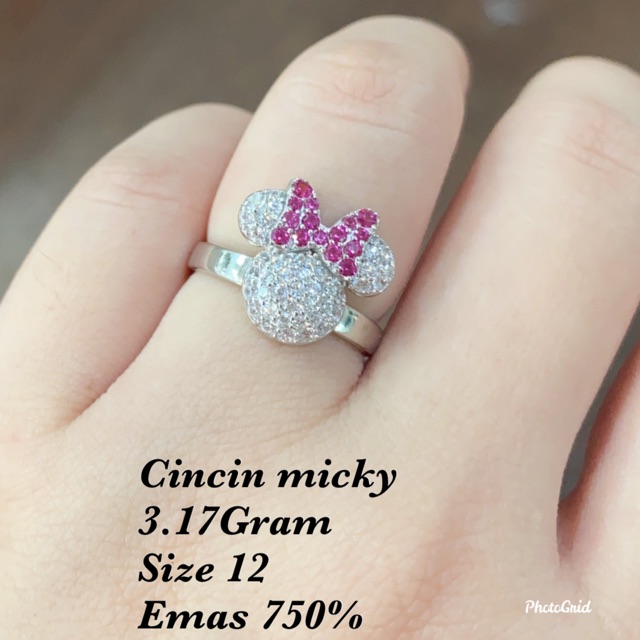 Cincin micky disney