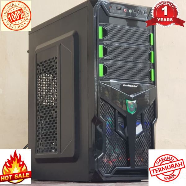 Terlaris CPU / PC RAKITAN G5400 COFEELAKE (RAM 4GB DDR4 + HDD 500GB)