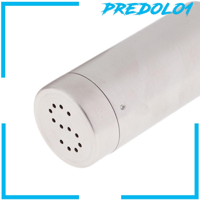 (Predolo1) 2pcs Botol Shaker Garam / Merica Bahan Stainless Steel