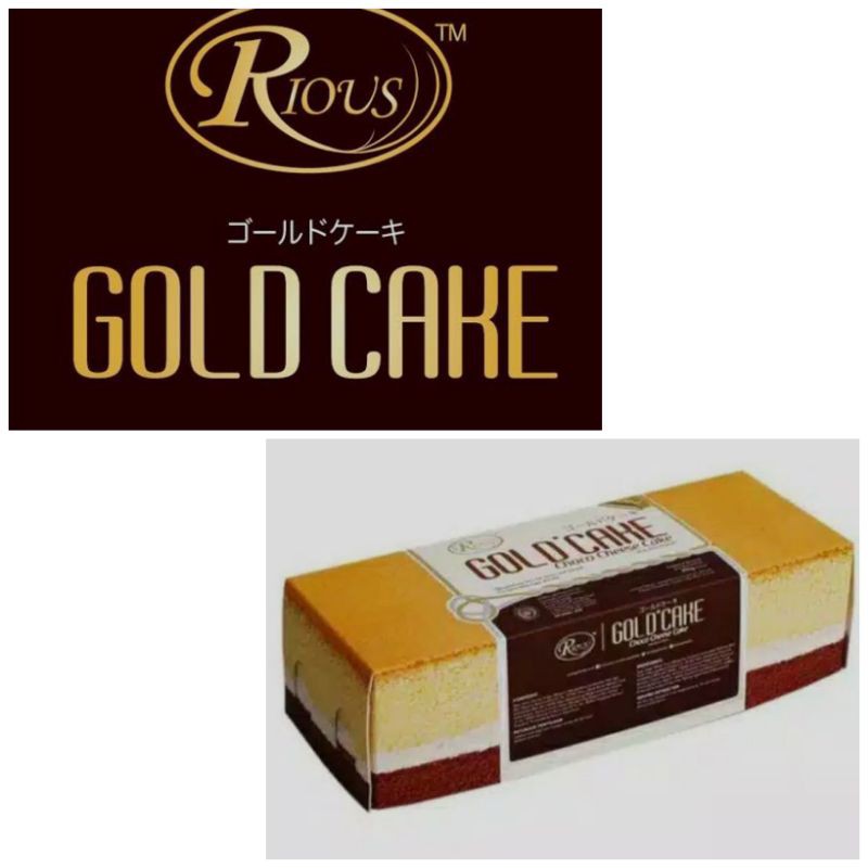 

RIOUS GOLD CAKE MINI CHOCO CHEESE 200 GRAM