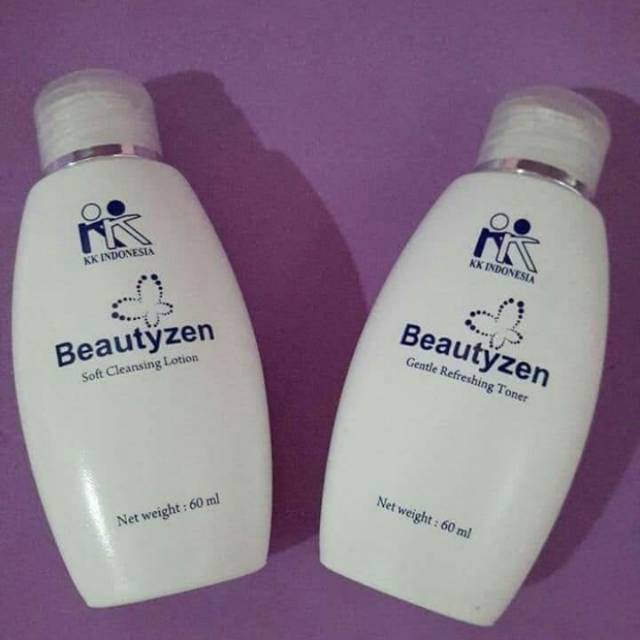 Beautyzen Soft Cleansing Lotion Pembersih, Gentle Refreshing Toner Penyegar Wajah Alami KK Indonesia