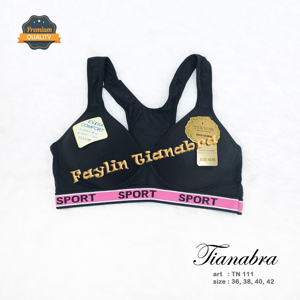 TIANA | Sport BRA Busa Tipis / Atasan Sport Busa / BH Sport / art TN MS 111