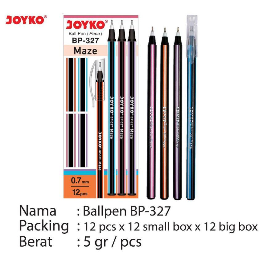 

Pulpen JOYKO MURAH Maze BP-327