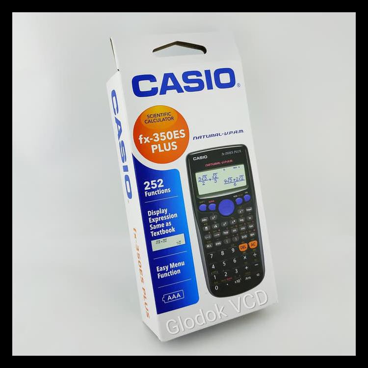 

Terlaris Casio Kalkulator / Calculator Scientific Fx-350Es Plus Barang Bagus