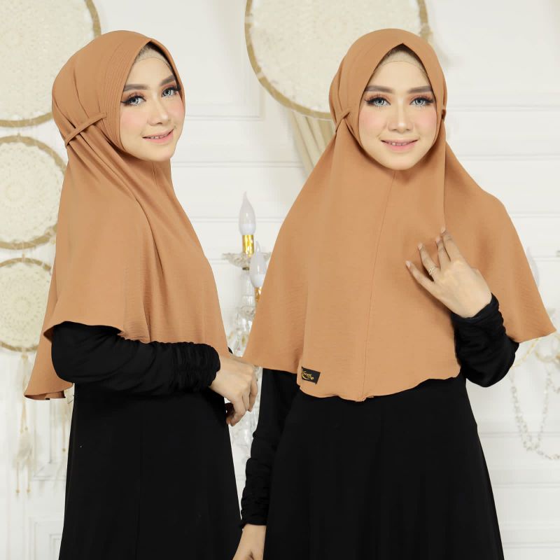 BERGO CRINKLE PET INSTAN TALI JILBAB INSTAN CRINKLE