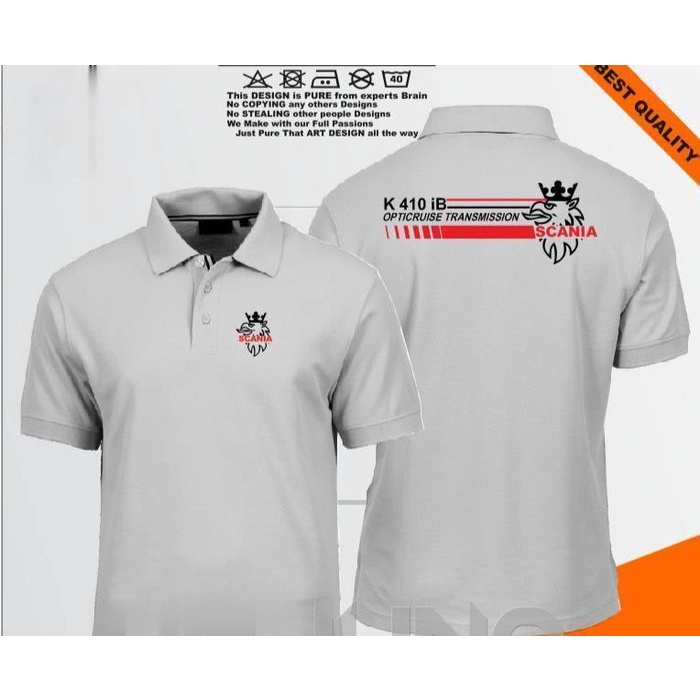 POLOSHIRT KAOS KERAH BISMANIA SCANIA JETBUS TERLARIS - polo bismania