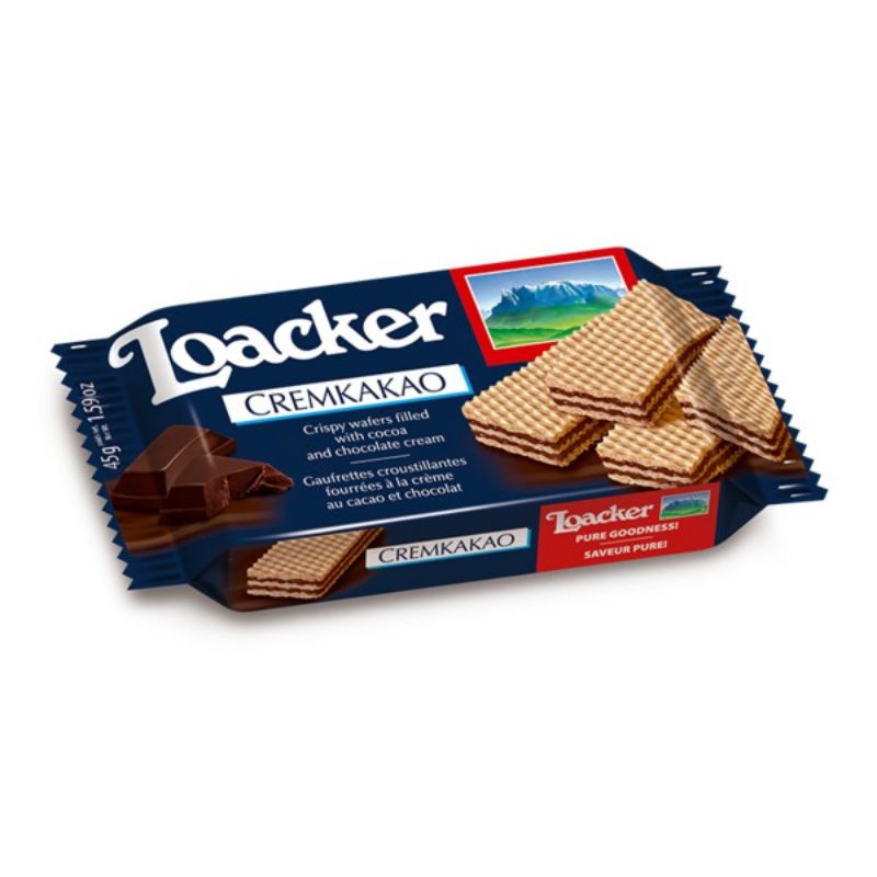 Loacker clasic Napolitaner / cremakakao 45 gram