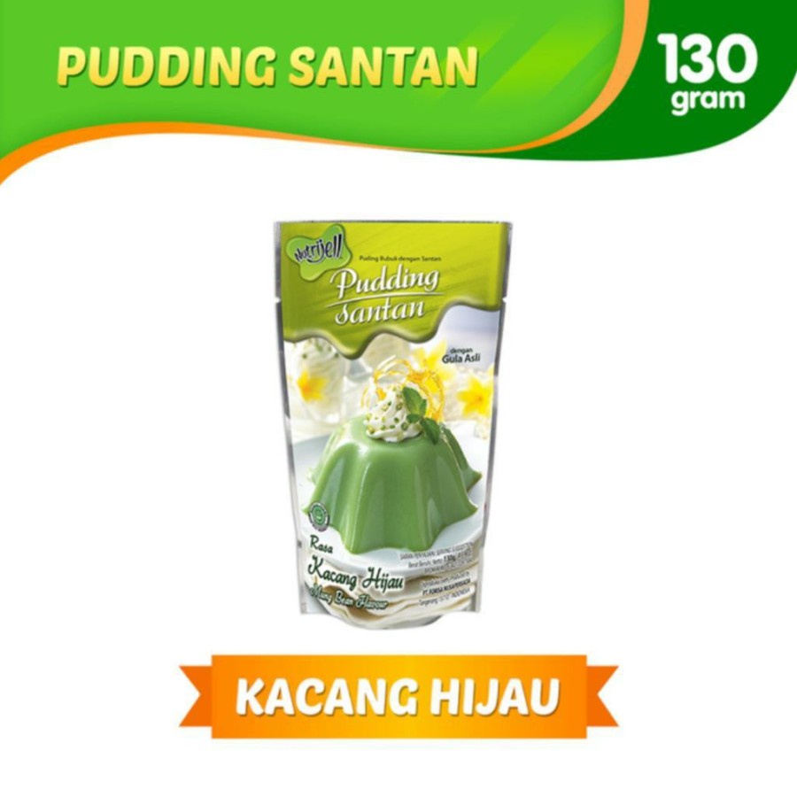 

NUTRIJELL PUDDING SANTAN 130GR (ALL VARIANT) / PUDING NUTRIJEL SANTAN