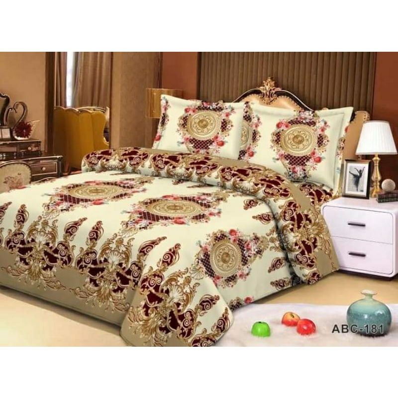 Sprei jumbo set 200x240/ katun disperse/ sprei homemade