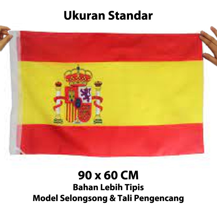 Bendera negara Spanyol / flag of Spain