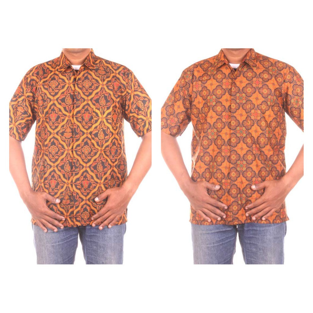 Kemeja Batik I Baju Batik Kemeja Pria I Baju Kemeja Batik Pria Sogan Hadi