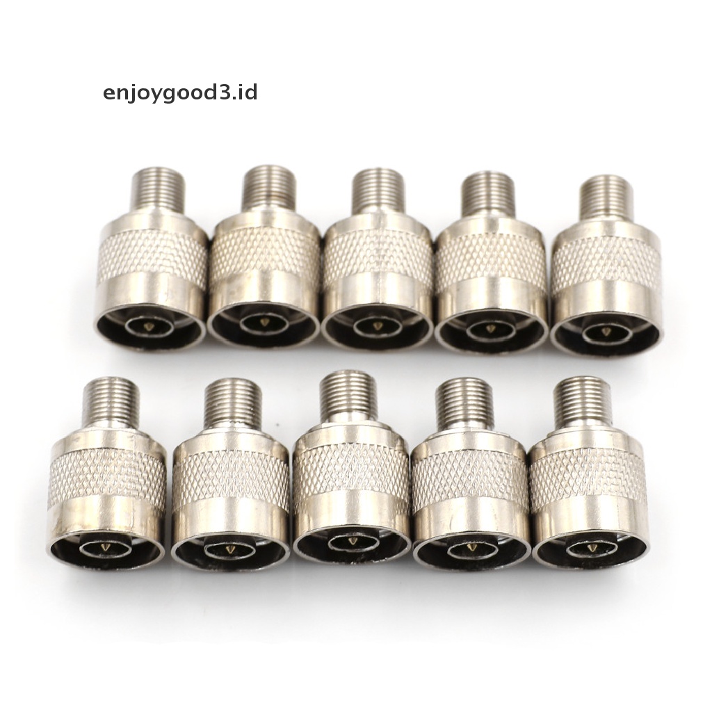 (Rready Stock) 10 Pcs / lot Adaptor Konektor jack coaxial RF Tipe N male Ke female