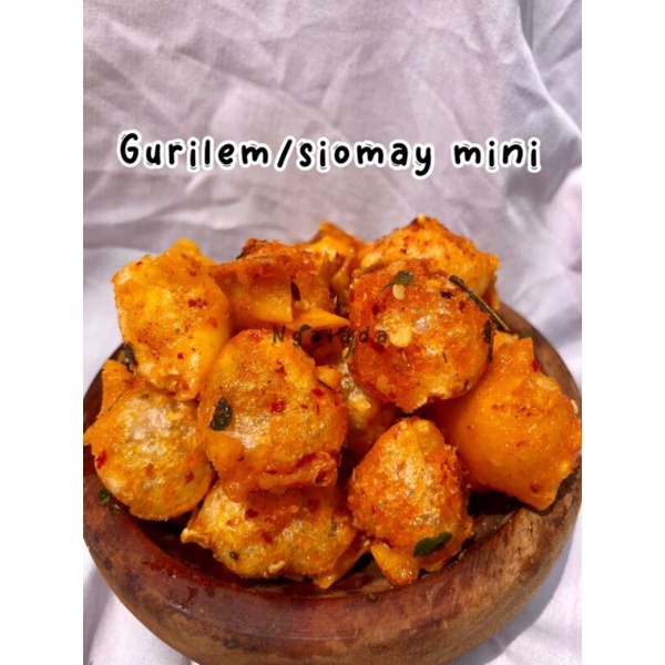 

GURILEM/ SIOMAY MINI BUMBU PEDAS DAUN JERUK