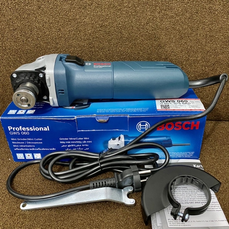 Bosch angle grinder GWS 060 GARANSI RESMI BOSCH INDO