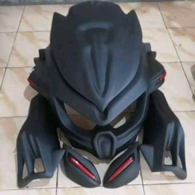 Tameng Predator Nmax Old + Cover Send + Spion lipat polos