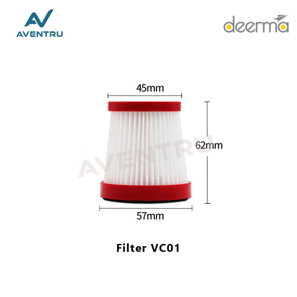 Filter Vacuum Deerma DX115C DX700 CM800 VC01