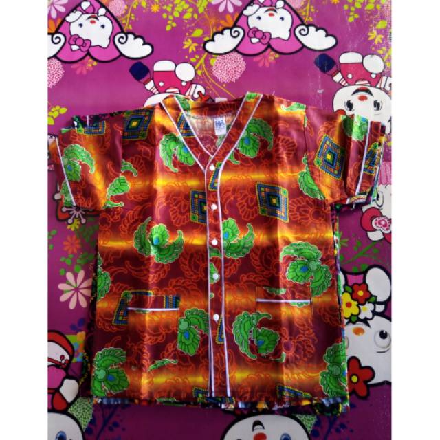 Baju tidur batik khas bagan siapi api