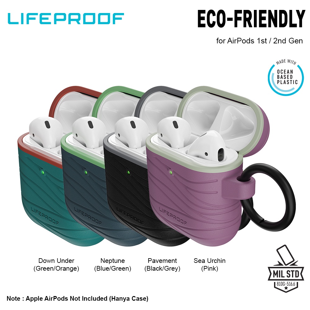 Casing AirPods 1st / 2nd Gen LifeProof Eco Friendly Protective Case