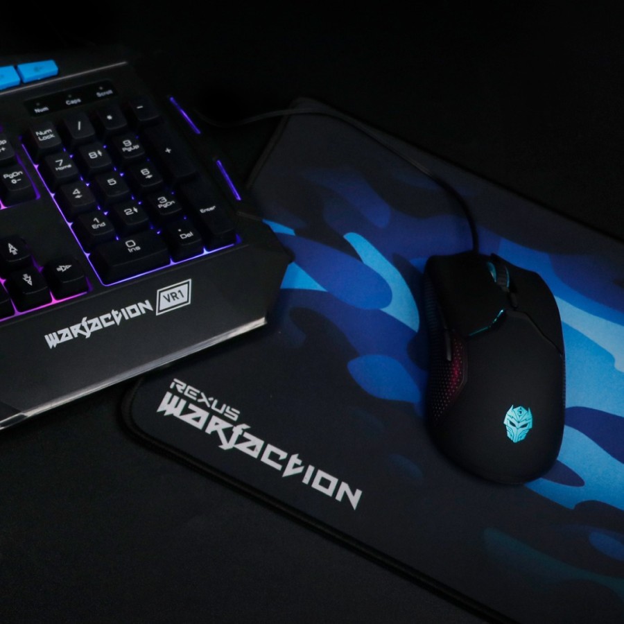 Keyboard Mouse GAMING REXUS VR1 Warfaction