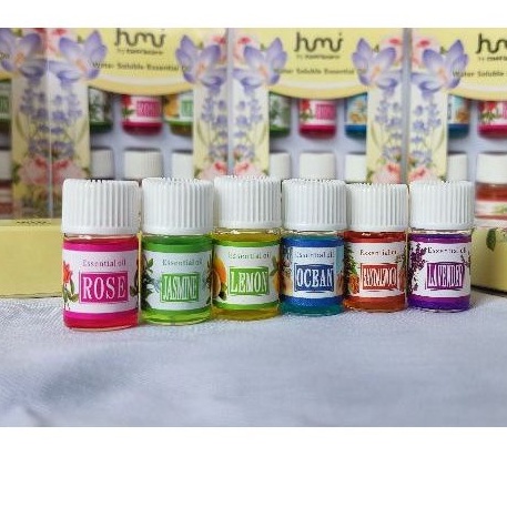 (60gr) HUMI Essential Oils Minyak Aromatherapy Taffware Minyak Esensial Pengharum Ruangan Rileksasi