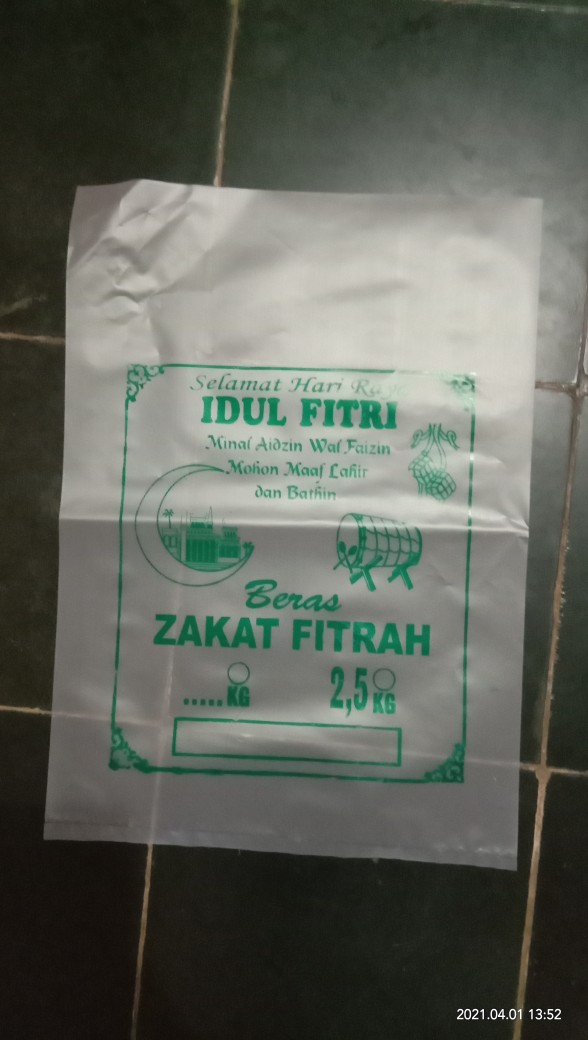 [bisa Cod] Plastik Beras Untuk Idul Fitri 2,5 Kg-3kg