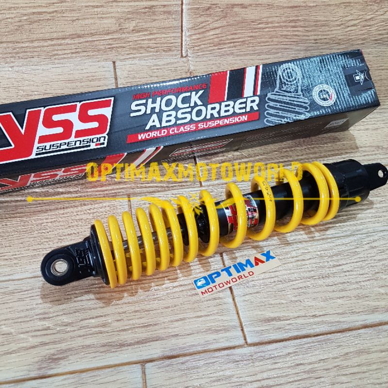 SINGLE SHOCK BREAKER BREKER YSS ALL NEW PRO PLUS VARIO 125 BLACK / YELLOW (ORIGINAL YSS