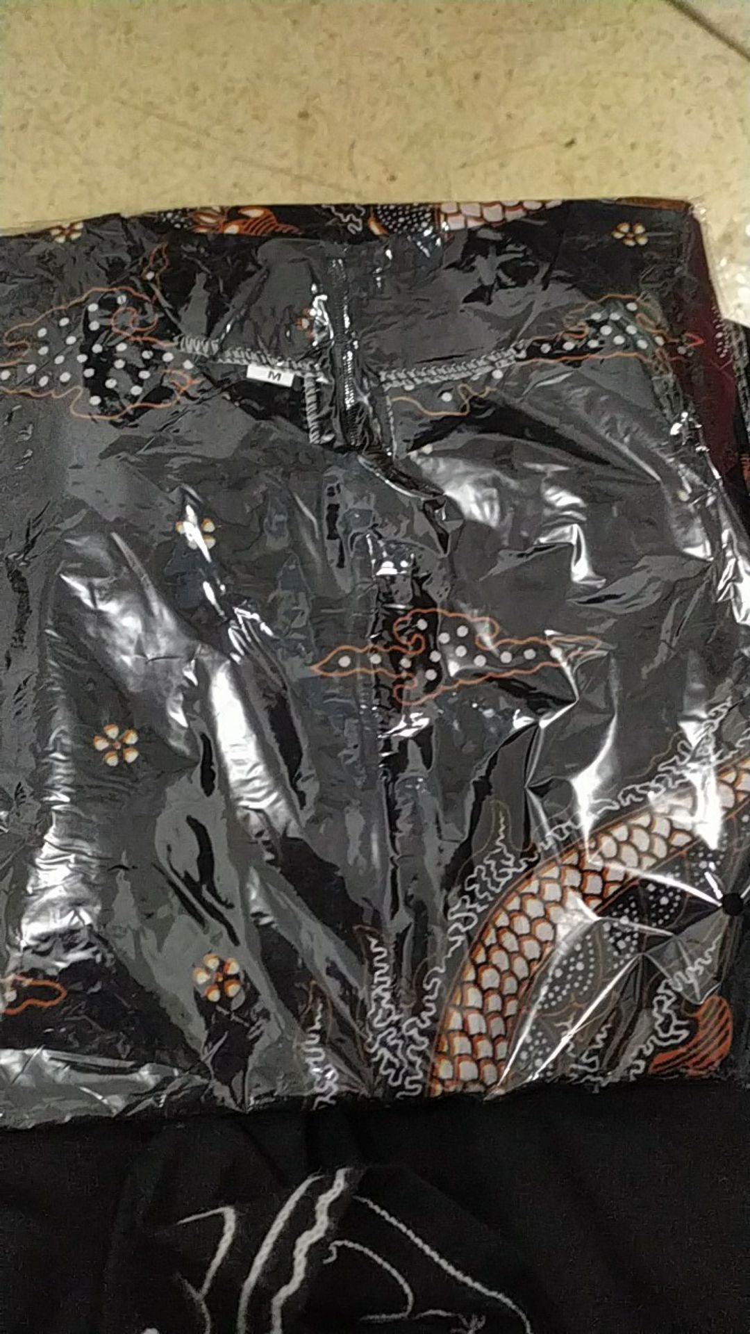 Batik Couple Keluarga Sania Ruffle Ori Ndoro Jowi Dnt Motif Nogo Gede
