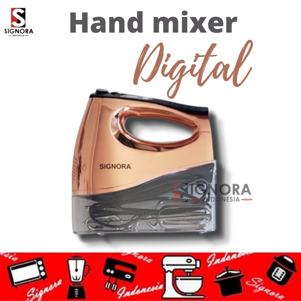 Hand Mixer Digital Signora / Digital Hand Mixer Signora