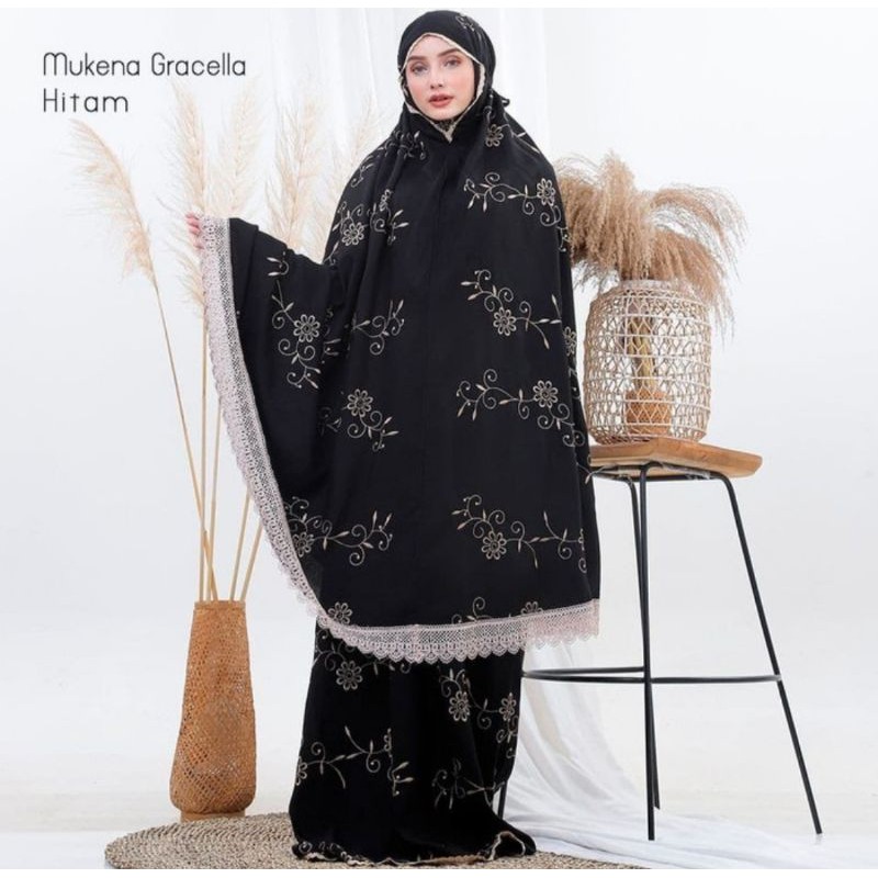 MUKENA GRACELLA KATUN RAYON JUMBO TERBARU 01