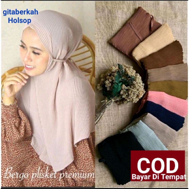 BERGO PLISKET TALI MARYAM / KRUDUNG INSTAN PLISKET