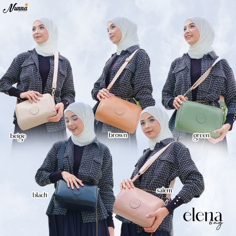 [ ELENA BAG ] By Nunna distributor  nunna samarinda elena bag by Nunna tas cantik elena lababells_id