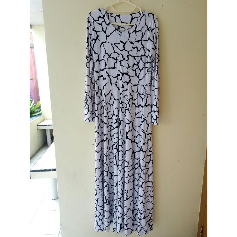 GAMIS MURAH SPANDEK FREE PASHMINA / GAMIS SPANDEK BUSUI