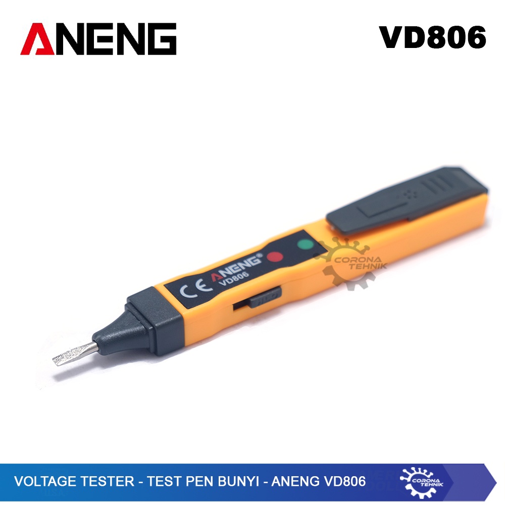 Voltage Tester - Test Pen Bunyi - Aneng VD806