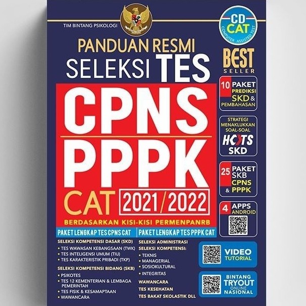 

Buku CPNS Murah Buku Panduan Resmi Seleksi Tes CPNS PPPK 2021/2022 PROMO Bisa COD Best Seller Terbar