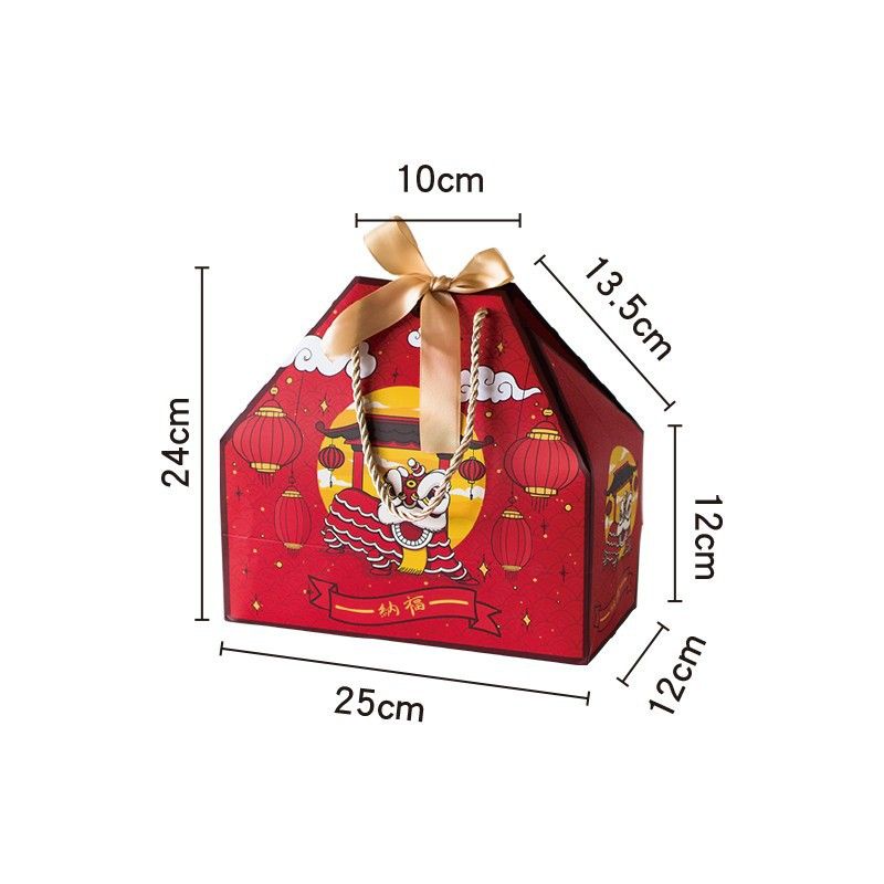 TAS HAMPER IMLEK MEWAH PARCEL BAG HOKI BESAR CNY CNYPB-04
