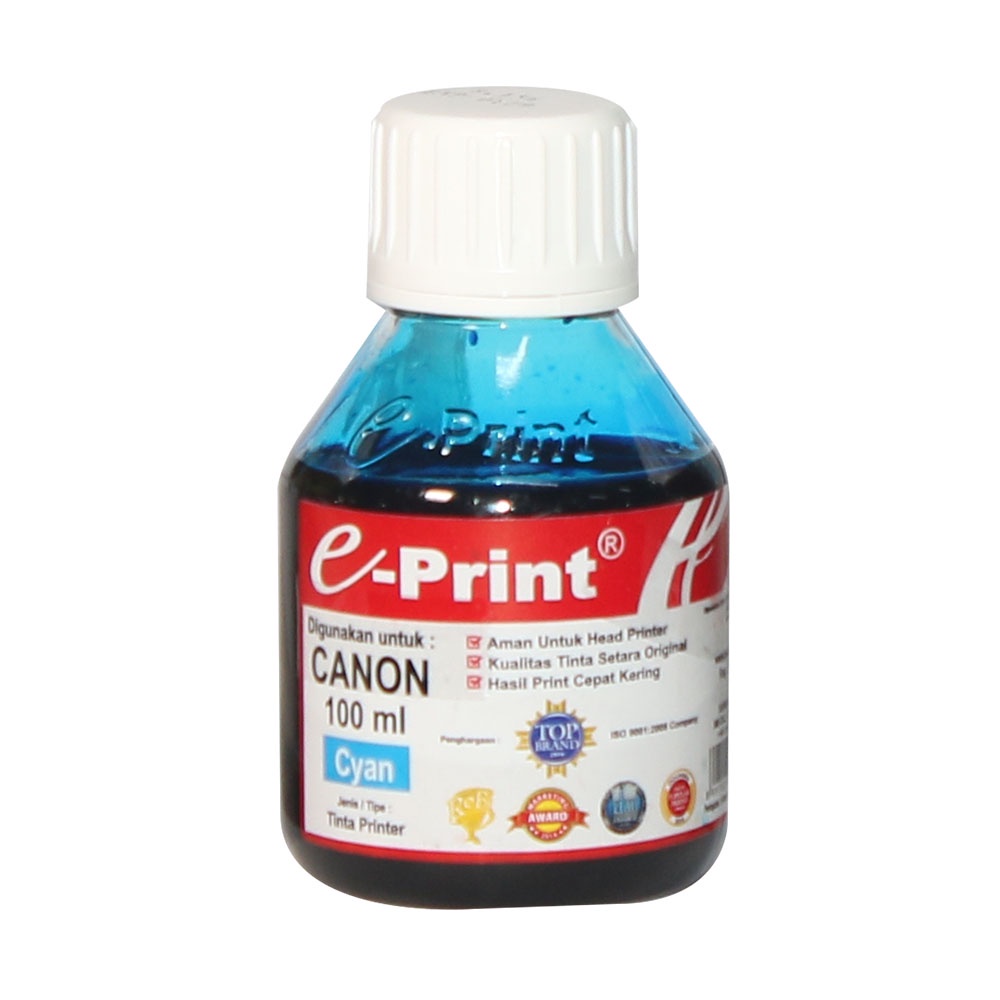 E-PRINT TINTA CANON 100ML SUDAH DENGAN SUNTIK / TINTA ISI ULANG BOTOL