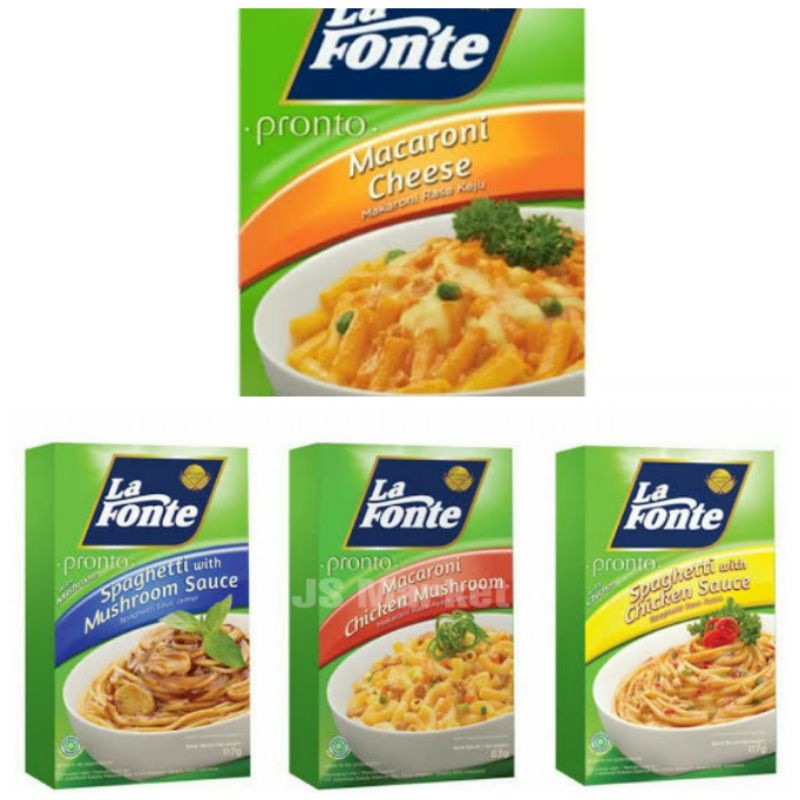 

LA FONTE MACARONI/SPAGHETTI 63GR