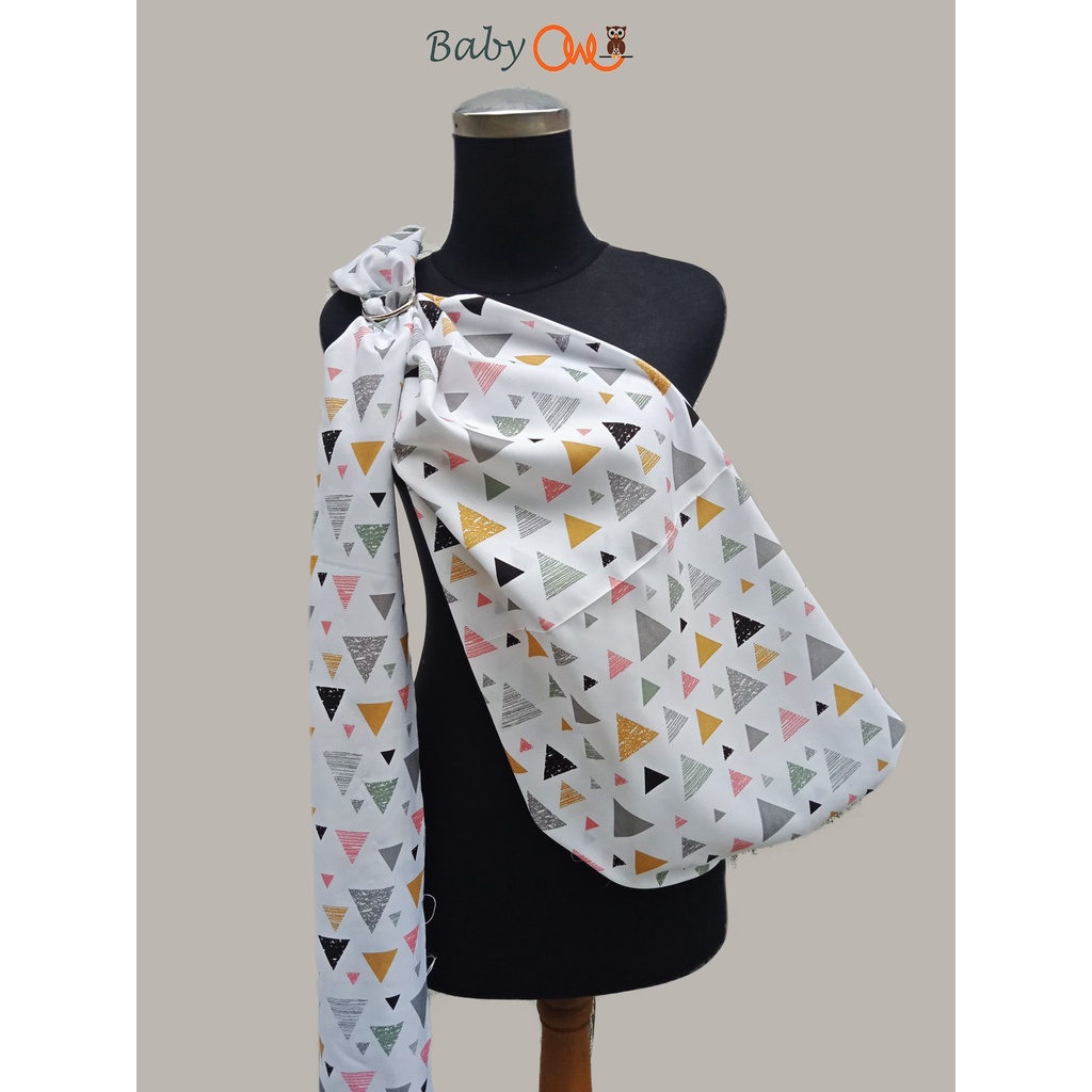 Gendongan bayi ring sling karakter