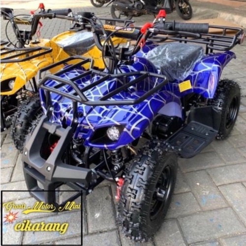 Promo ATV MINI HUNTER 50CC Ring 6 MESIN 2TAK PULLSTART Berkualitas
