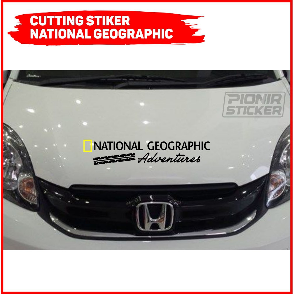 Stiker Mobil National Geographic Adventures Cutting Sticker Mobil National Geographic Adventures