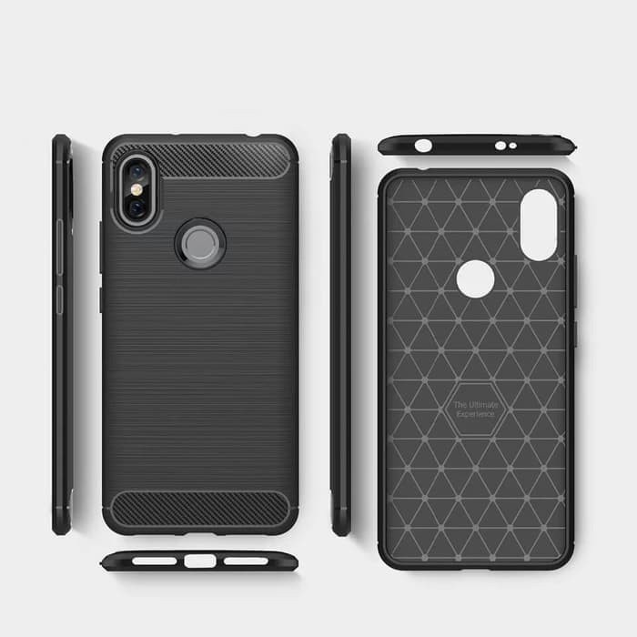 SOFTCASE IPAKY CARBON ALL TYPE IPHONE REALME SAMSUNG OPPO XIAOMI MOTO NOKIA ONE PLUS ASUS HUAWEI INFINIX