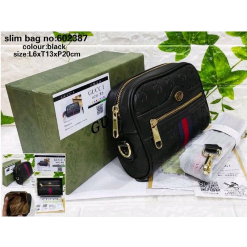 Slim Bag/Tas Bahu/Tas Selempang Wanita Gucci