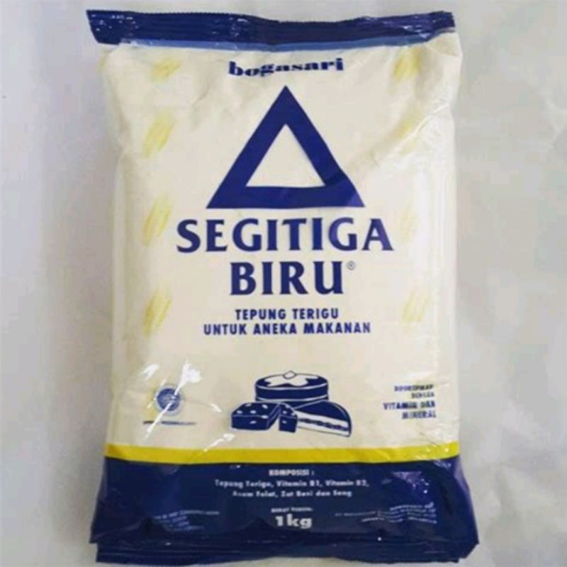 

Tepung Terigu SEGITIGA BIRU 500gr/1kg