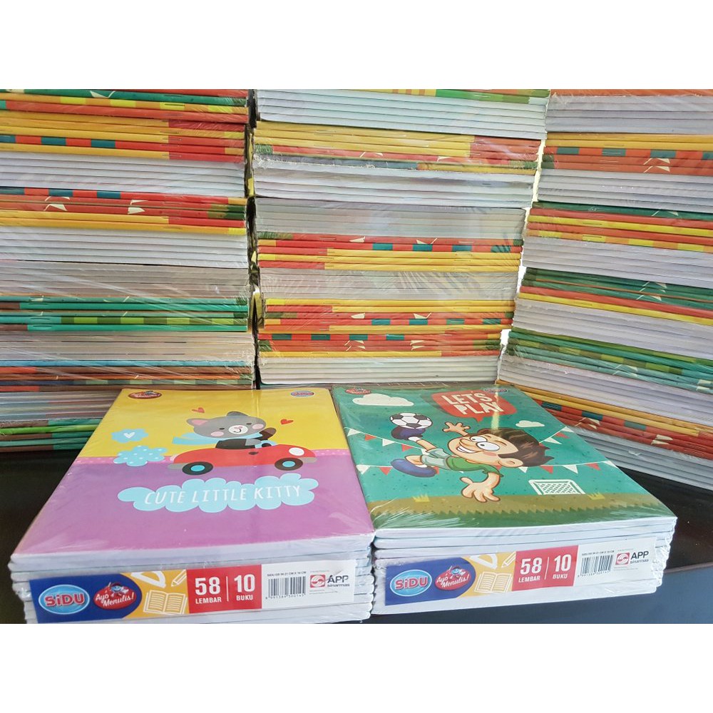

Order Langsung Buku Tulis Sidu 58 isi 10 Terlaris