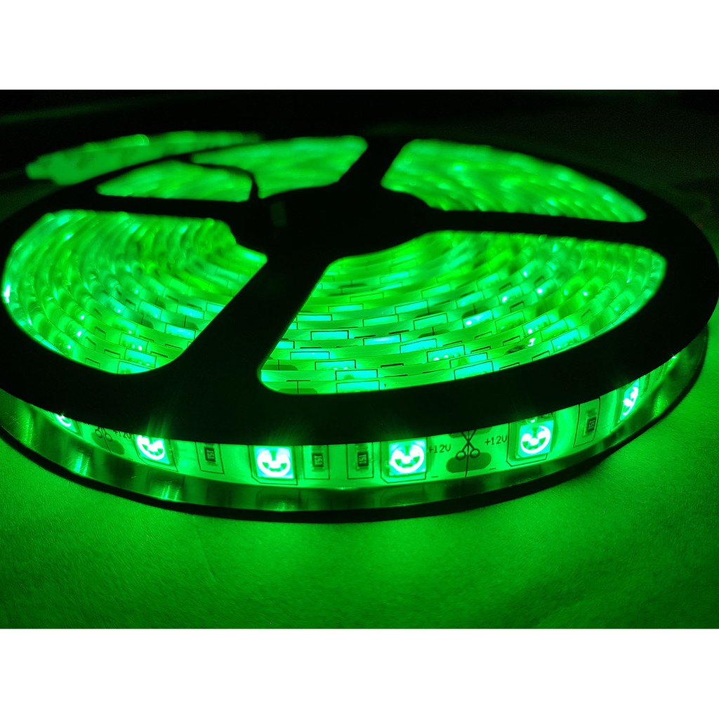 24v Dc Cahaya HIJAU Flex Led Strip 5050 Smd Waterproof 5 Meter